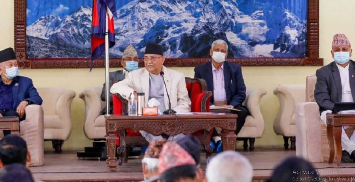 एमाले स्थायी कमिटी बैठक स्थगित